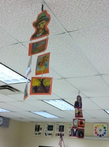 8 unique ways to display student artwork. Your students will be thrilled to see their artwork this way!