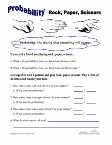 Freebie: 4 recording & reflection sheets, for 4 amazing and fun probability game ideas!